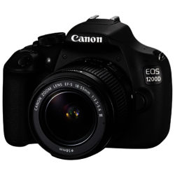 Canon EOS 1200D Digital SLR Camera with 18-55mm & 50mm Lenses, HD 1080p, 18MP, 3